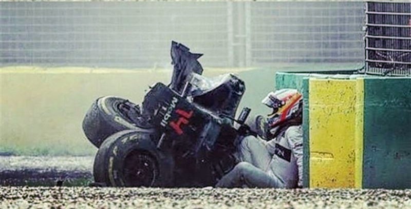 Accidente Fernando Alonso Instagram