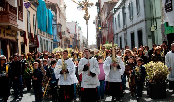 Semana Santa en La Laguna. Días festivos de la Semana Santa 2022 en Canarias. / DA