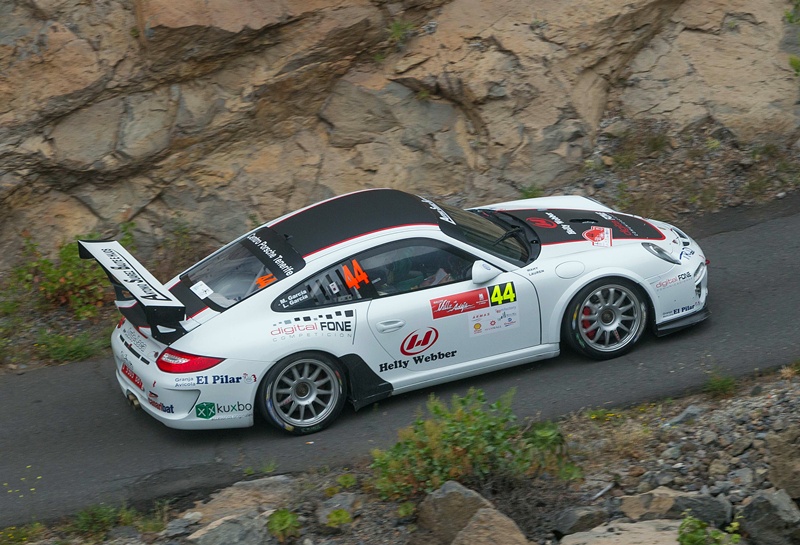 Lauren García Porsche 997 GT3 2010 Rallye Villa de Adeje