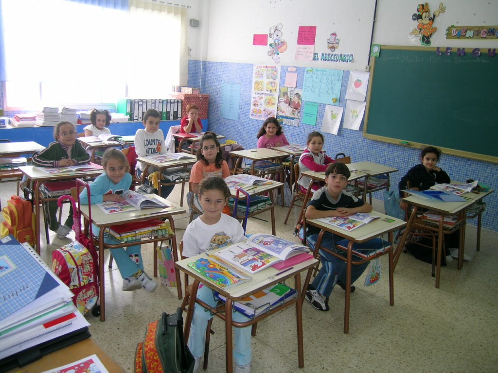 La ratio de alumnos por profesor en educación Infantil, Primaria, Bachillerato y los ciclos formativos en canarias está por encima de la media nacional. DA