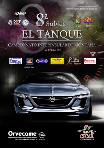 cartel Subida a El Tanque