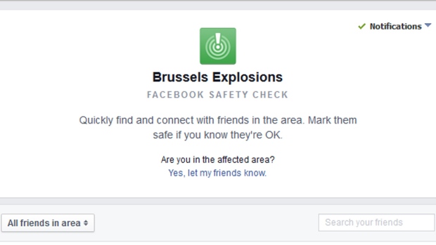 Safety check de Facebook por los atentados en Bruselas. | DA