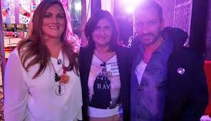 Luisa Castro, junto a Corredera y Prieto, directores de Sálvame / DA