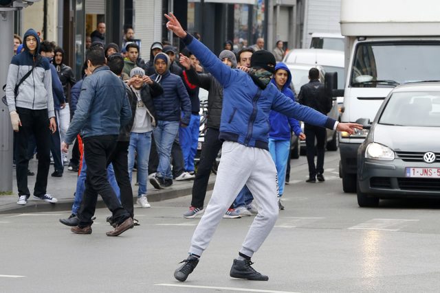 Manifestación en Bruselas. / REUTERS