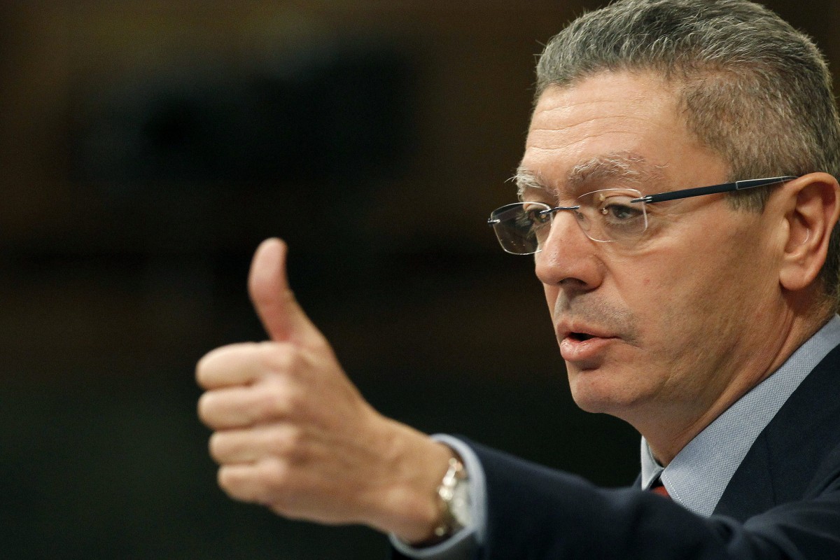 Alberto Ruiz-Gallardón, exministro de Justicia, del PP. / DA