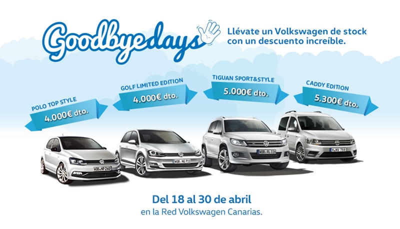 Goodbye Days de Volkswagen Canarias