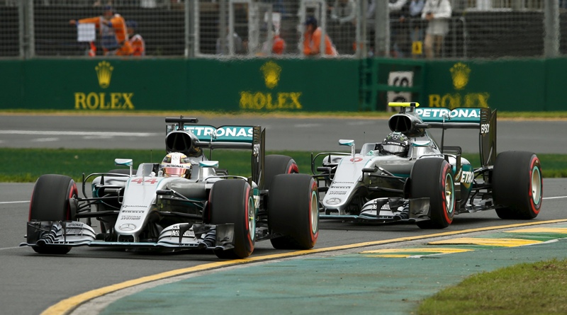 Formula 1 Nico Rosberg y Lewis Hamilton