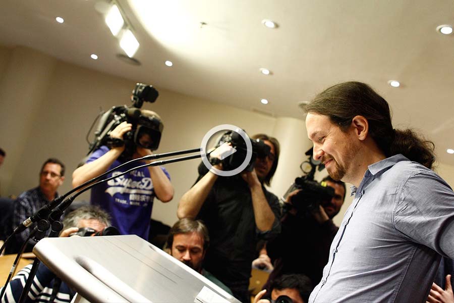 Pablo Iglesias, líder de Podemos