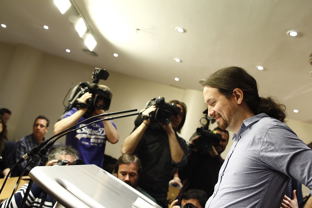Pablo Iglesias, líder de Podemos