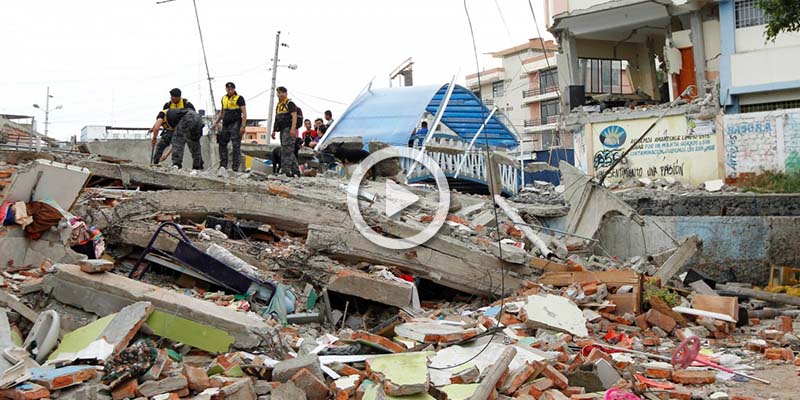 Terremoto en Ecuador