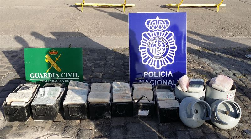 Operación contra una red que introducía cocaína en veleros. / POLICÍA NACIONAL/GUARDIA CIVIL