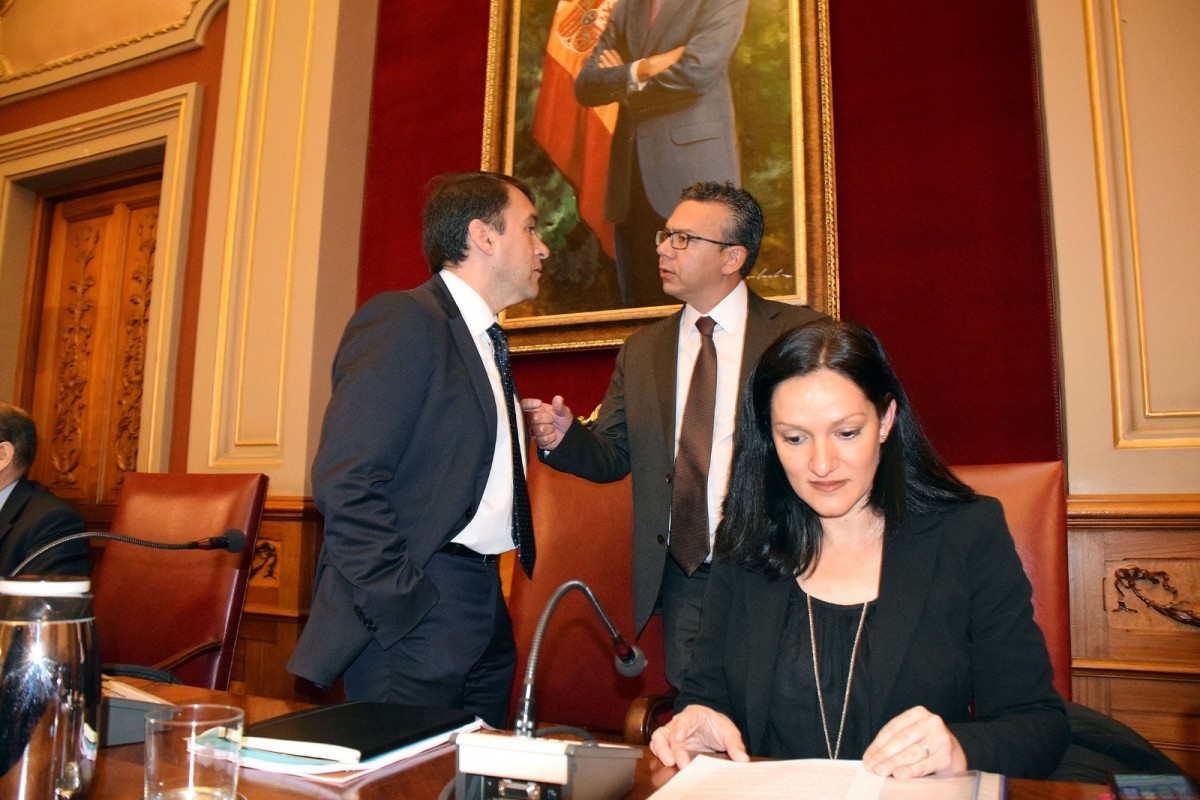 José Manuel Bermúdez, Dámaso Arteaga y Zaida González
