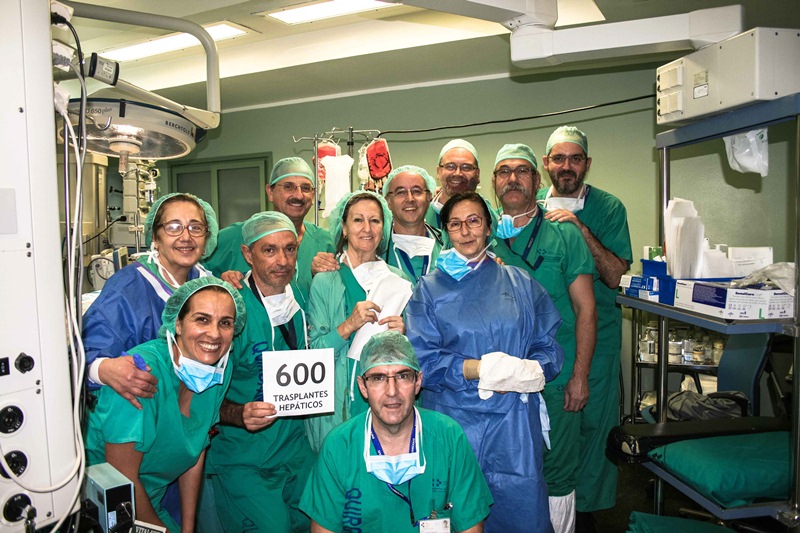 El equipo de trasplantes de La Candelaria llegó a las 600 extracciones. / DA