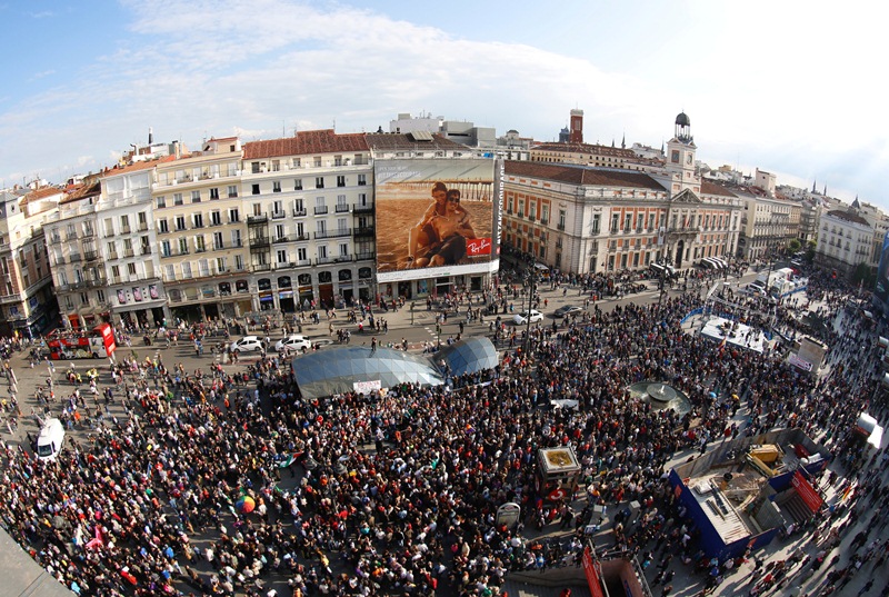 Aniversario del 15M. / FOTO REUTERS