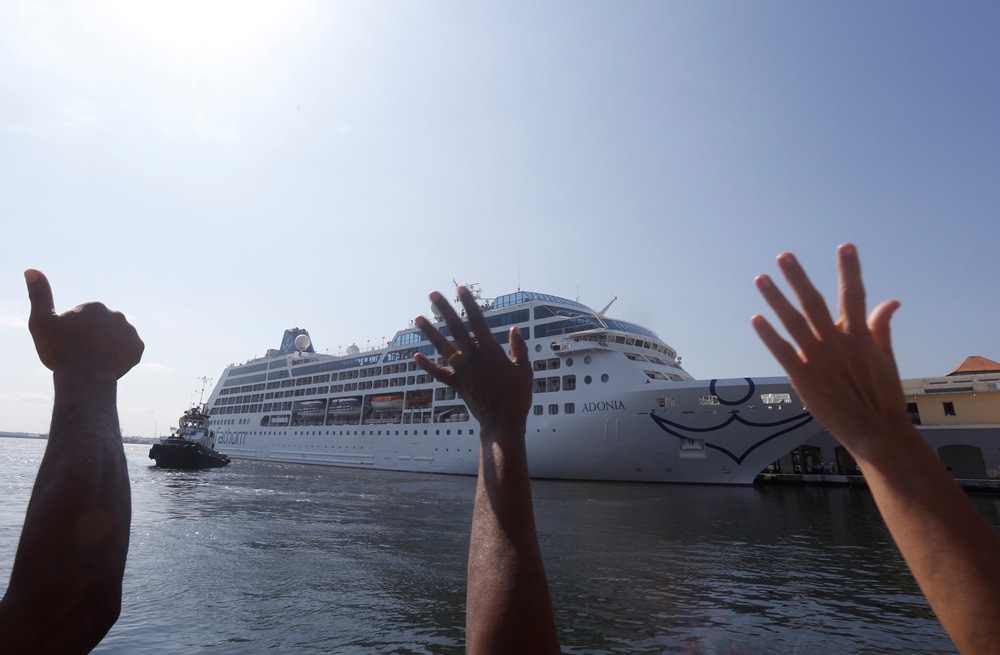 Crucero Adonia. / FOTO REUTERS