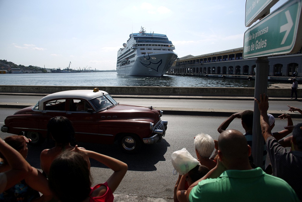 Crucero Adonia. / FOTO REUTERS