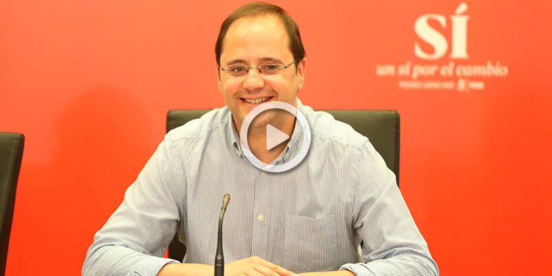 César Luena, secretario de Organización del PSOE