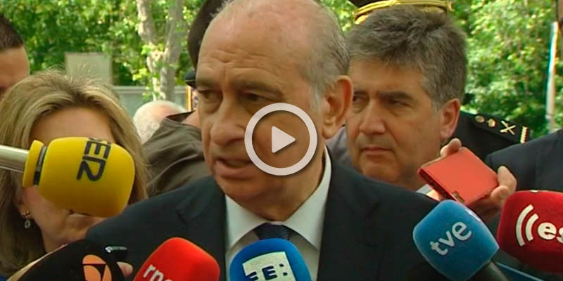 Jorge Fernández Díaz, ministro del interior en funciones