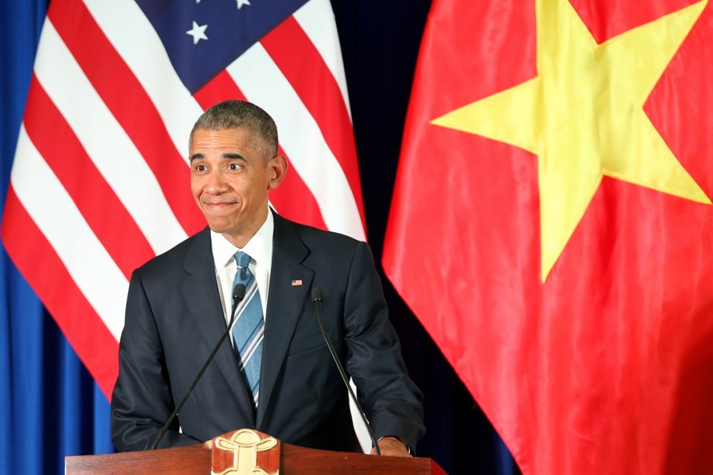 Barack Obama en Vietnam