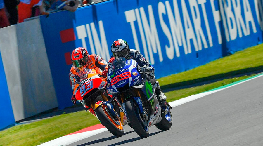 JORGE LORENZO Y MARC MARQUEZ
