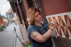 Trabajo de Juliana Serrano en Mueca. /Fran Pallero
