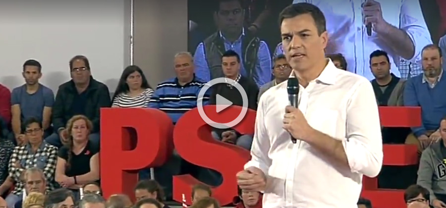 PEDRO SÁNCHEZ PSOE VIDEO