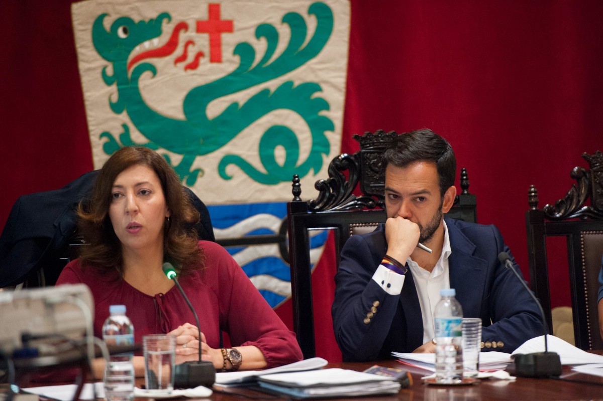Sandra Rodríguez y Lope Afonso aseguraron que el presupuesto de este año da respuesta a las necesidades del municipio. /Fran Pallero