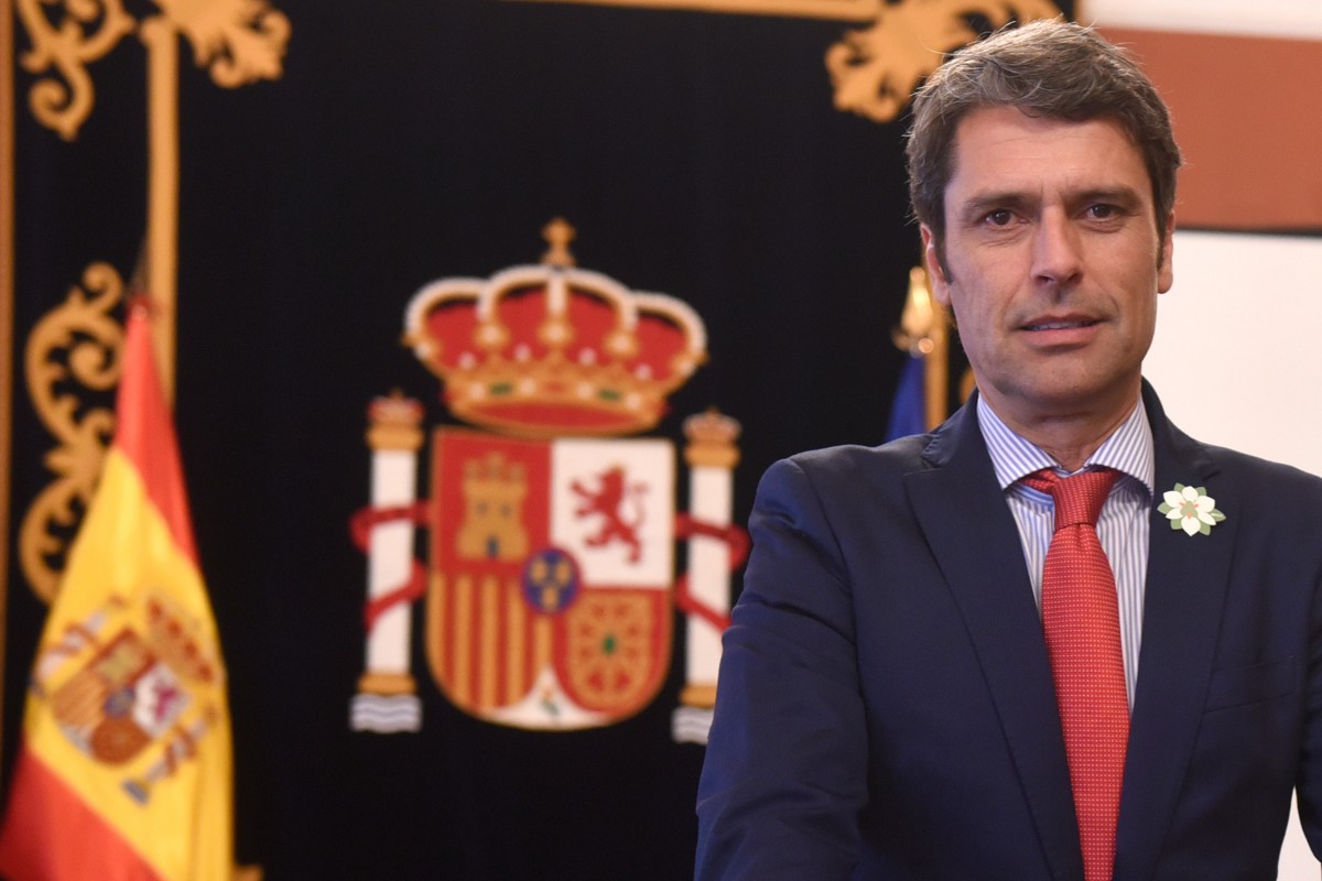 Enrique Hernández Bento, delegado del Gobierno en Canarias. / SERGIO MÉNDEZ