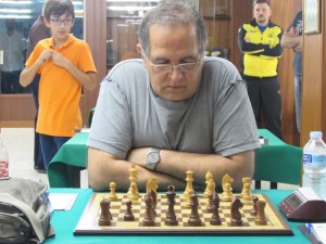 El Maestro internacional tinerfeño Adalberto Villavicencio. / J.L.F.