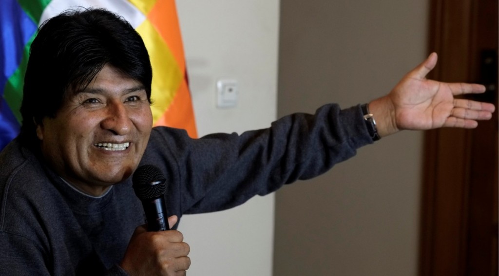 Evo Morales, preisdente de Bolivia