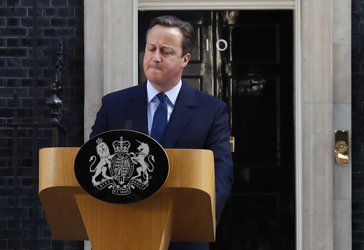 David Cameron, primer ministro británico