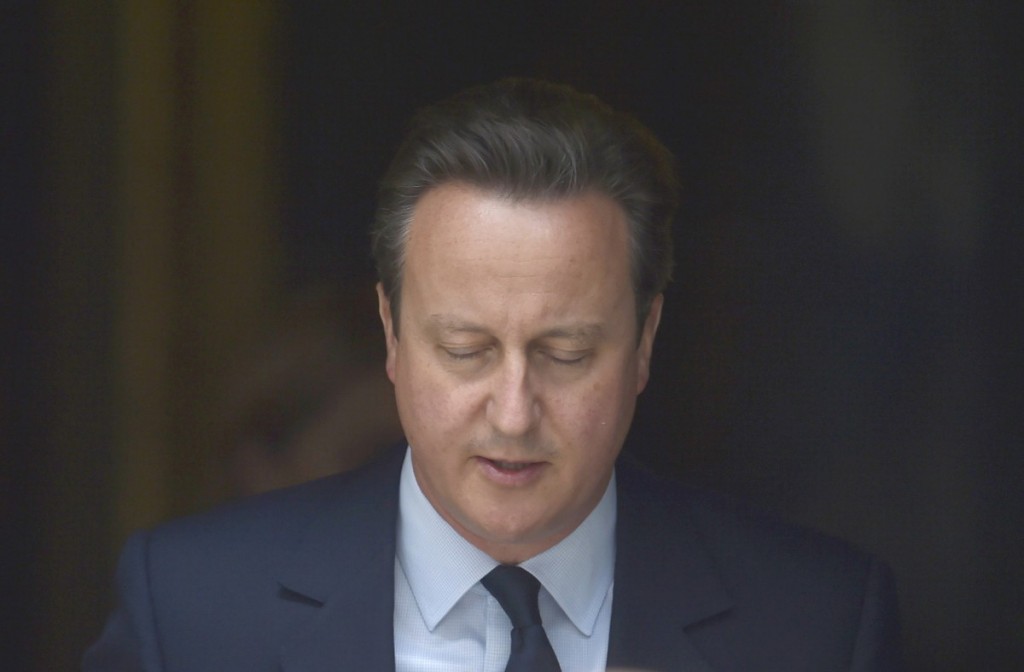 David Cameron, primer ministro británico