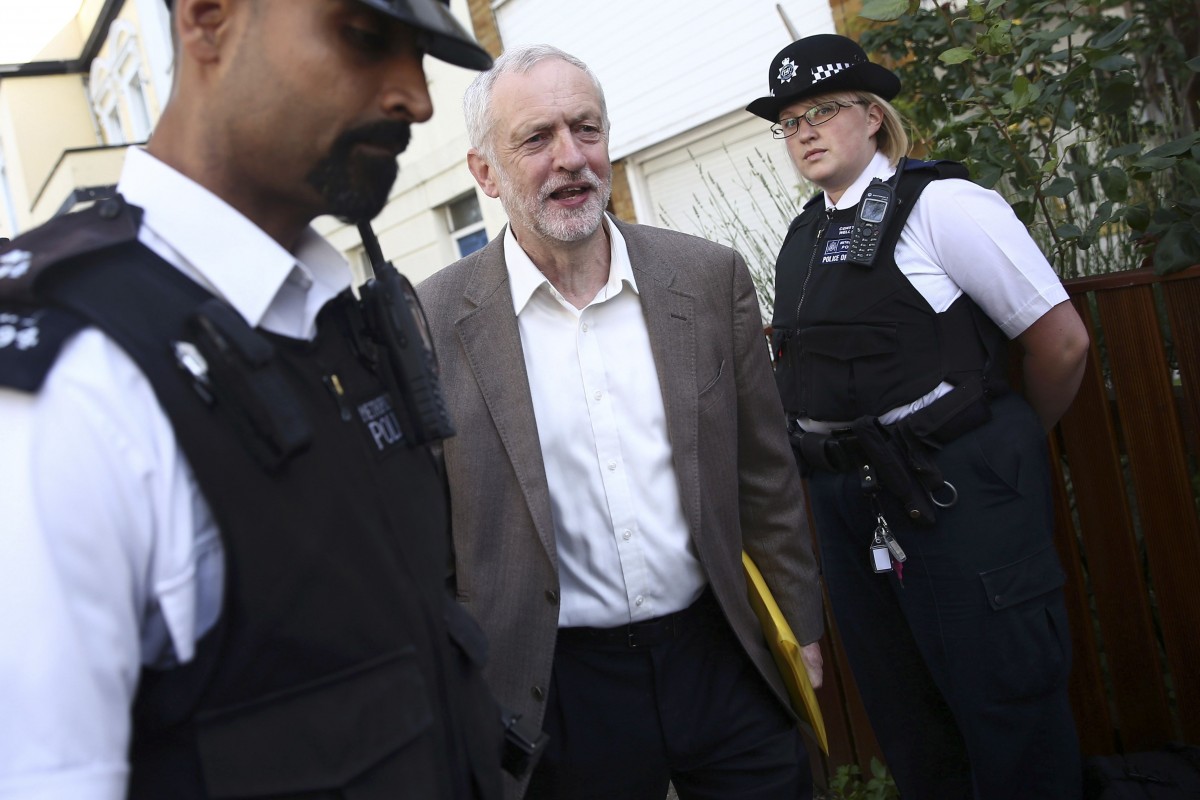 Jaremy Corbin, líder laborista británico