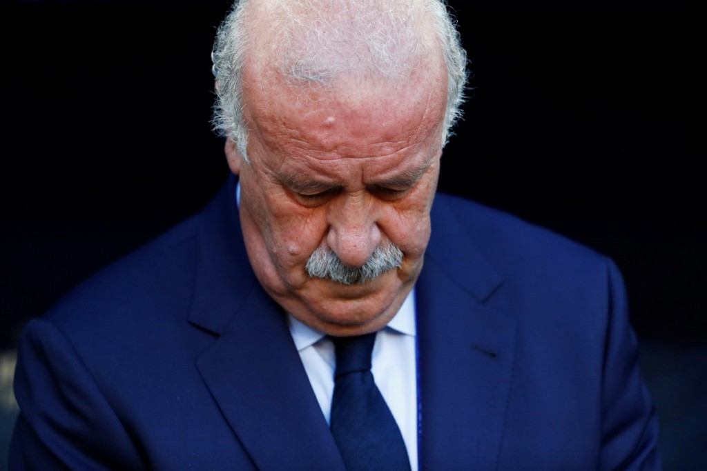 Vicente del Bosque, seleccionador español de fútbol