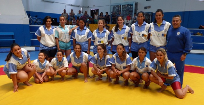 Santa Rita gana la Liga Regional de Lucha Canaria Femenina 2016