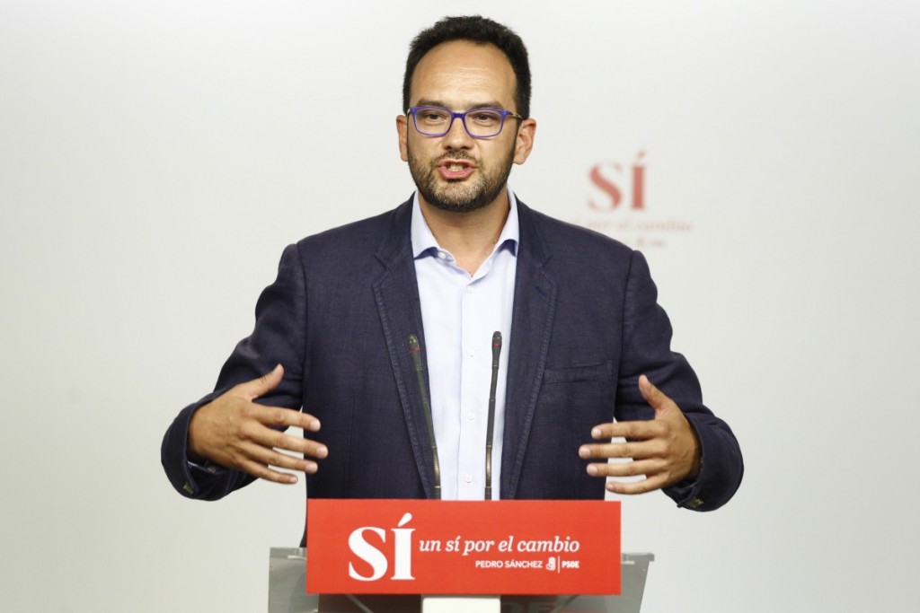 Antonio Hernando, portavoz del PSOE