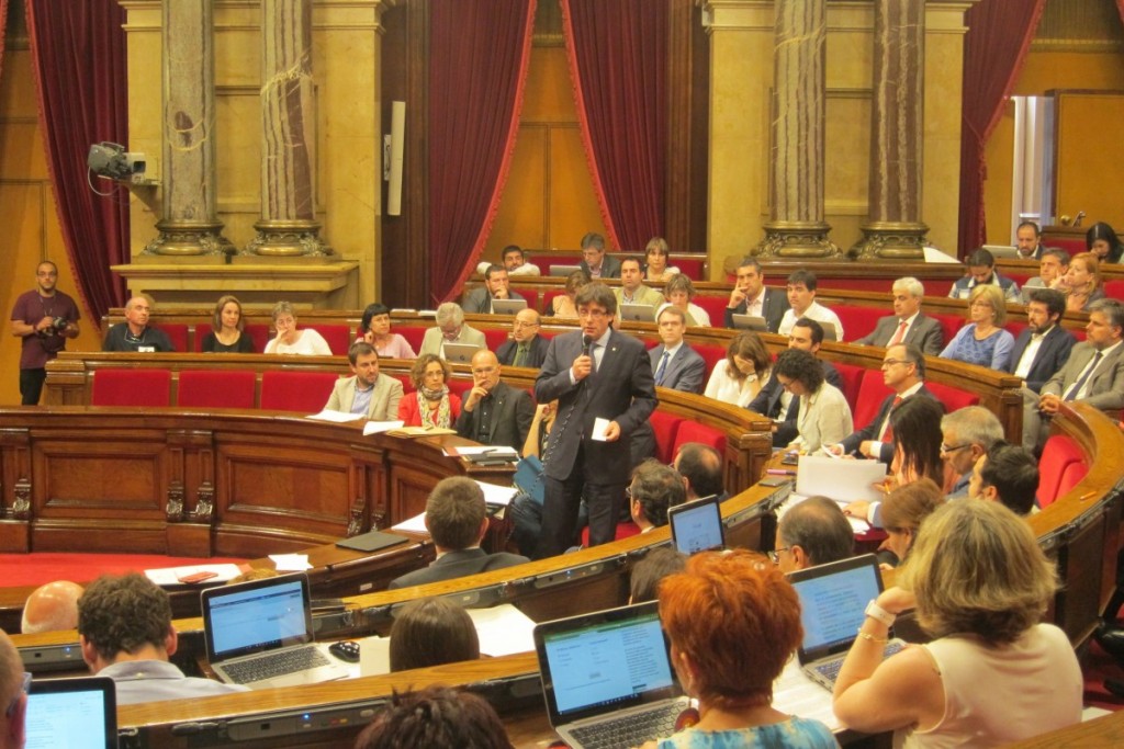 Parlament catalán