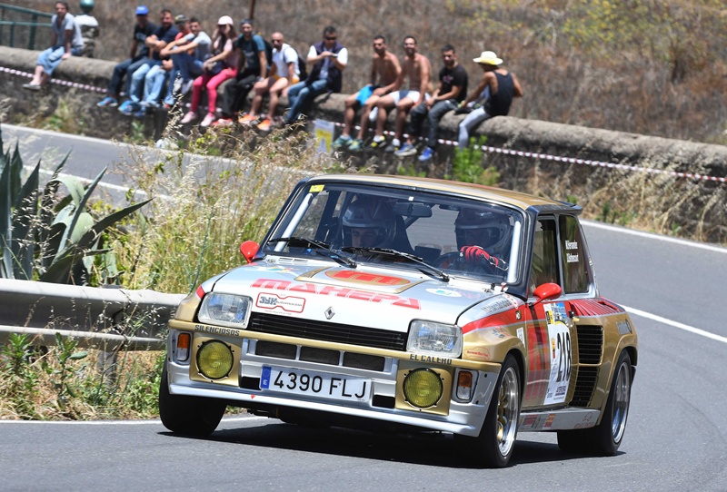 Manuel Hernández y David Bethencourt Renault 5 Turbo Arucas RS