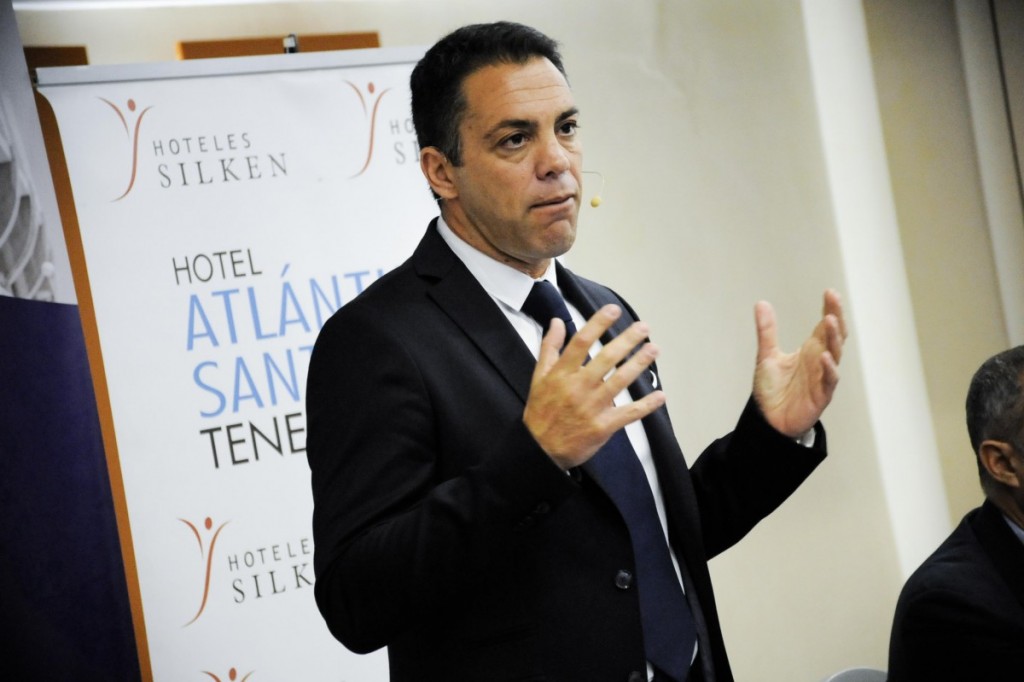 El candidato aludió a la necesidad de “recuperar” el escudo de la entidad. Deporpress