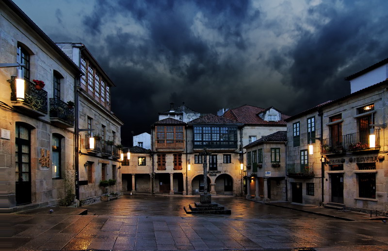 Plaza de la Madalena en Pontevedra. / FOTO: www.galiciaunica.es