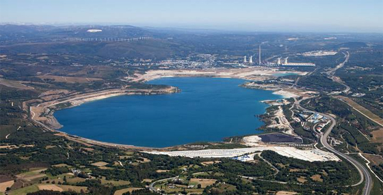 El embalse de As Pontes, cerca de A Coruña / DA