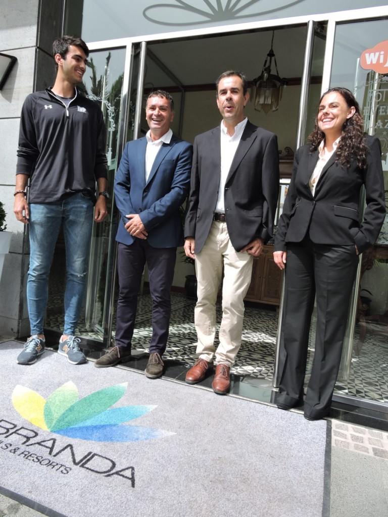 De izquierda a derecha, Jocobo  Díaz, Sebastián Roque, Alberto Déniz y María Jesús Rivas / NORCHI