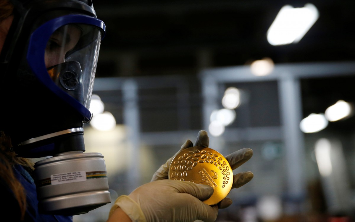 Medalla olímpica para Río 2016 / FOTO: REUTERS