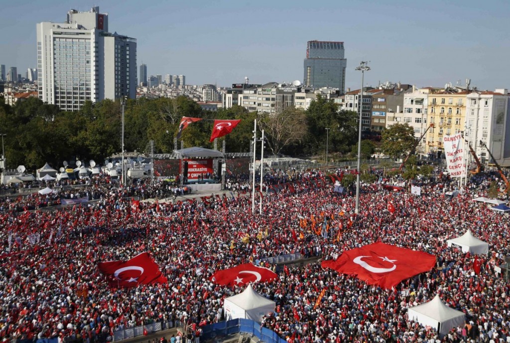Manifestación en Turquía