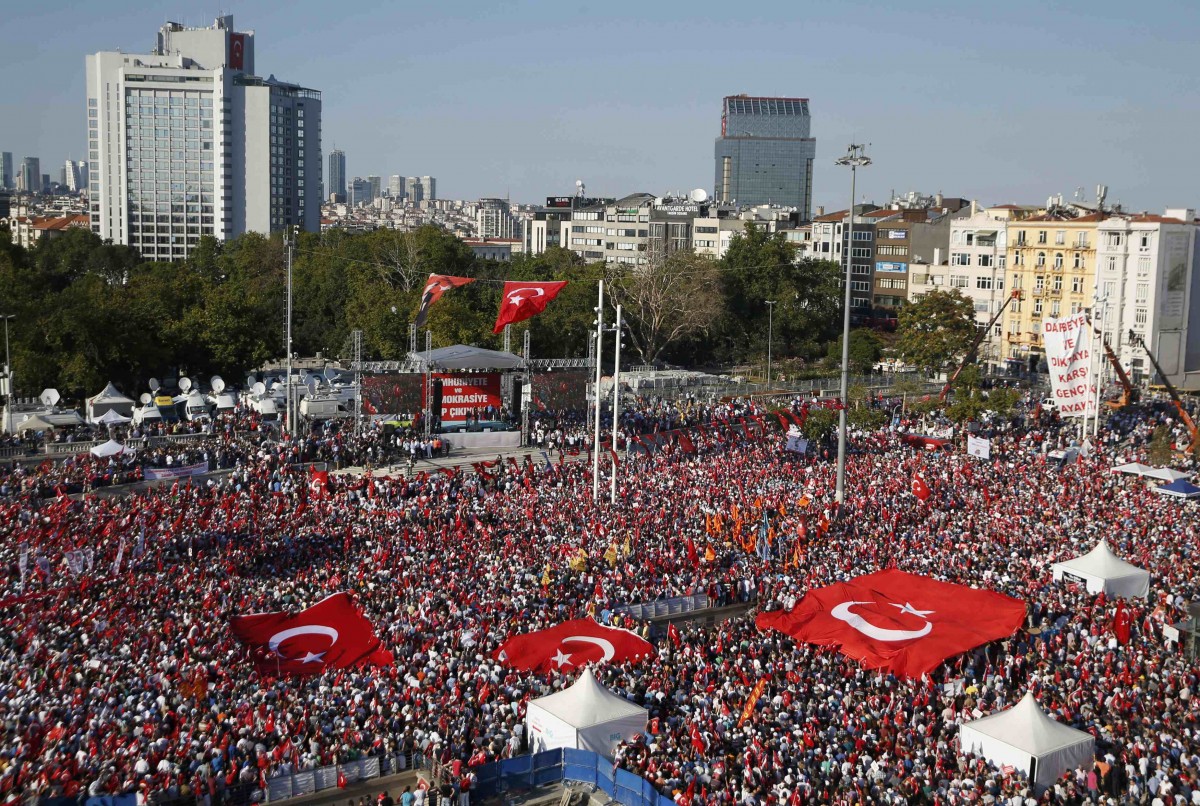 Manifestación en Turquía