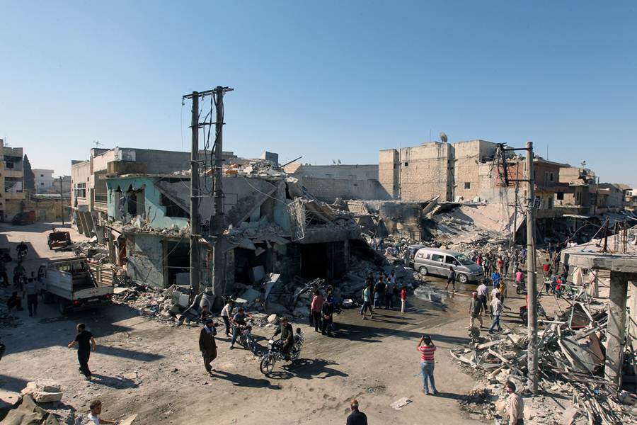 Alepo es una ciudad completamente en ruinas. | REUTERS