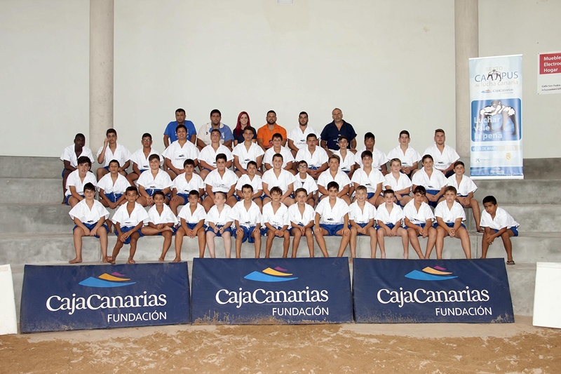 Campus CajaCanarias Arafo lucha canaria