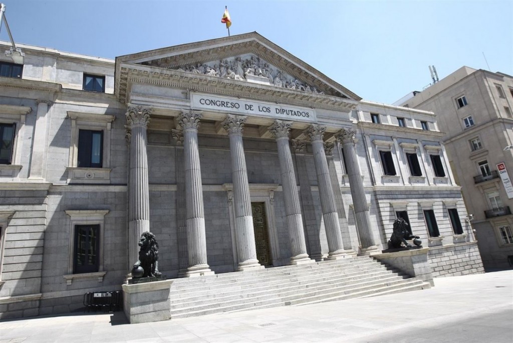 Fachada del Congreso de los Diputados. / EP