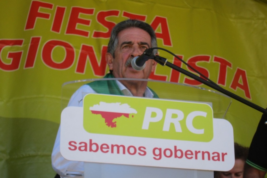 Miguel Ángel Revilla, presidente de Cantabria