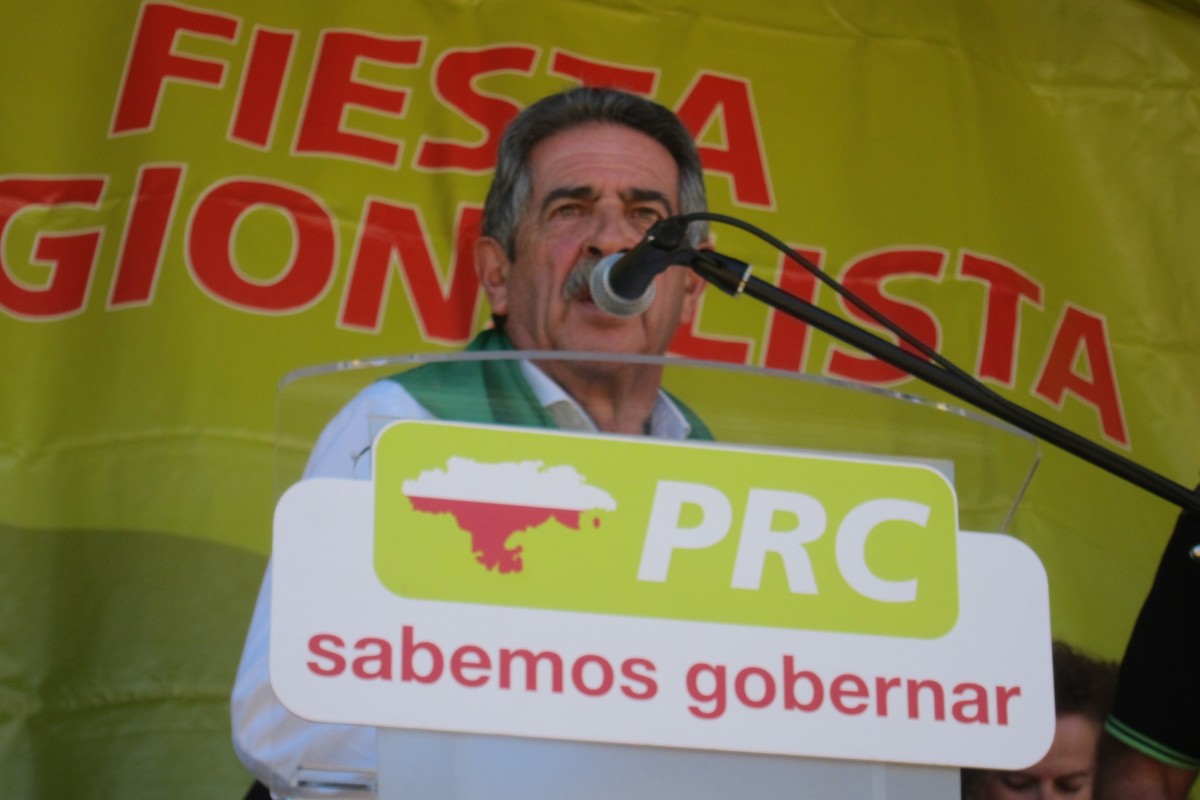 Miguel Ángel Revilla, presidente de Cantabria